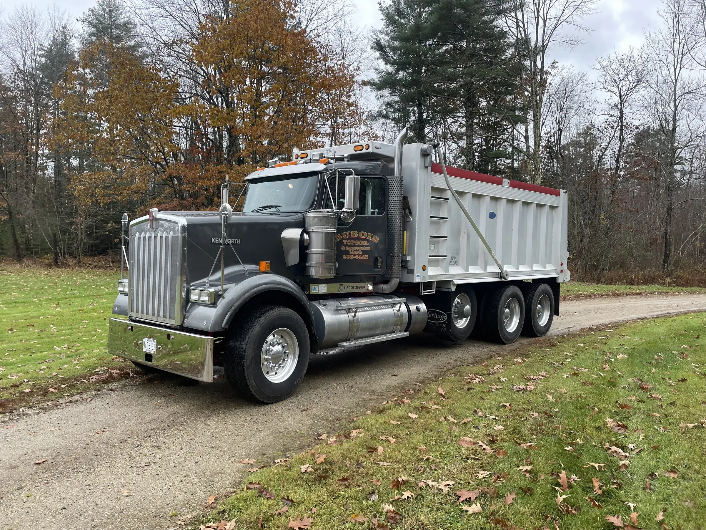 Dubois truck loaded and ready to deliver